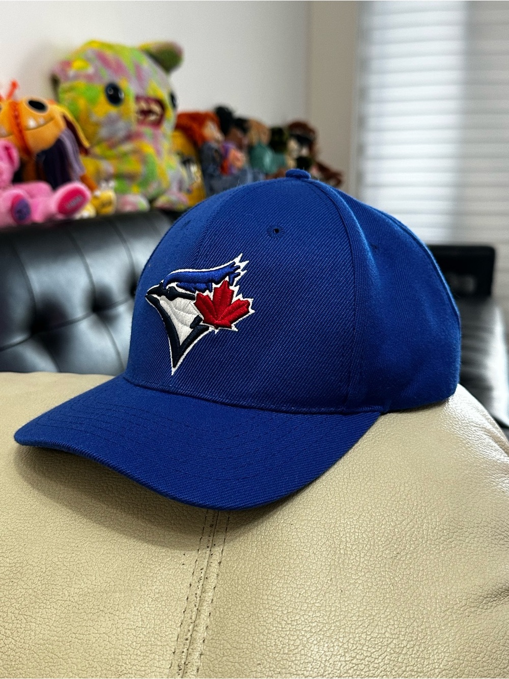 Toronto Blue Jays Snapback Hat Blue Embroidered MLB Logo Baseball Cap OSFA